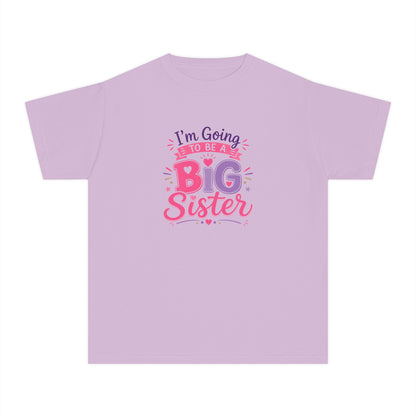 Youth T-Shirt — I'm Going to Be a Big Sister