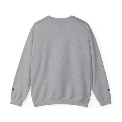 Hockey Mom Sweatshirt (Crewneck) — Personalized Player Name & Number | Travel Hockey Gift