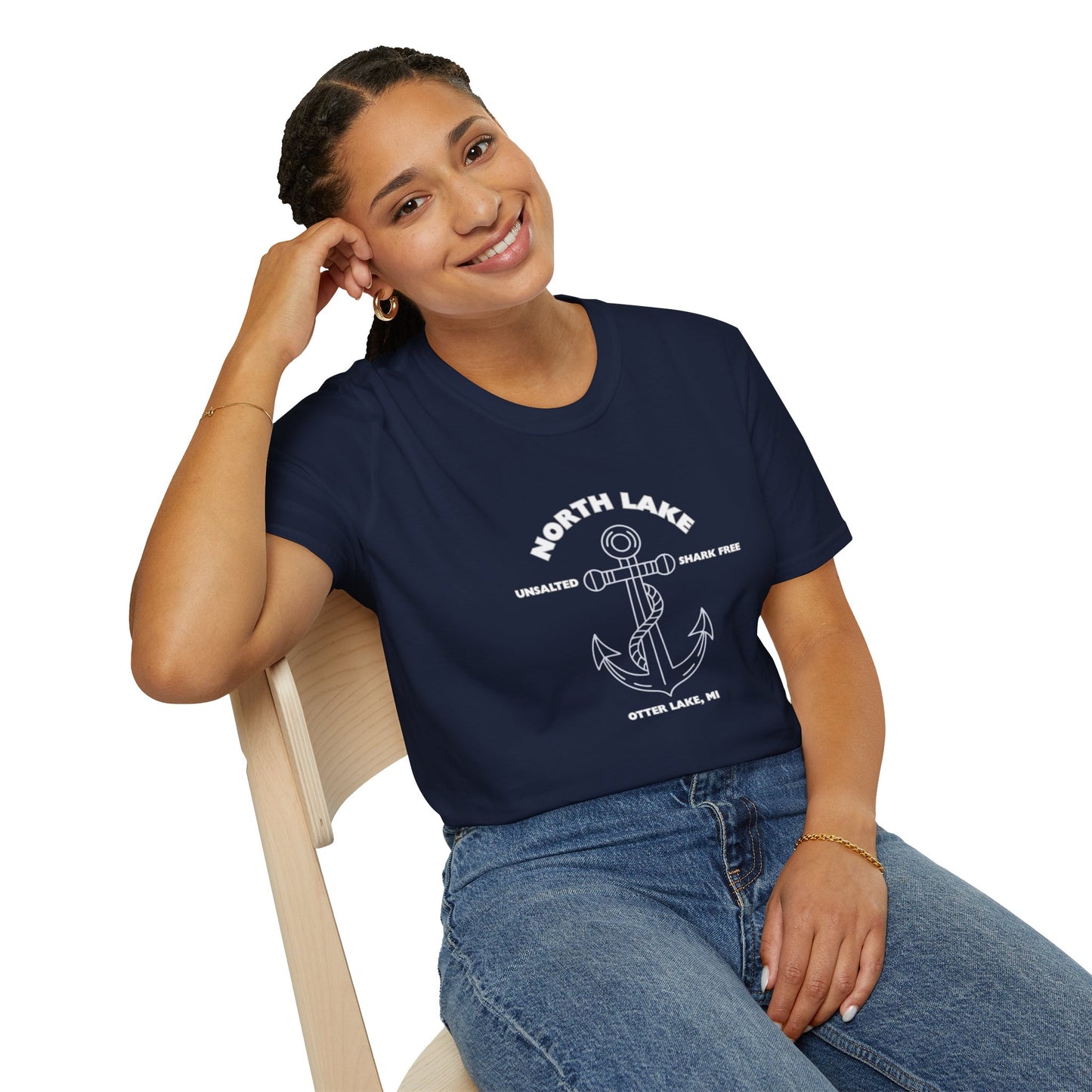North Lake T-Shirt - Anchor Graphic