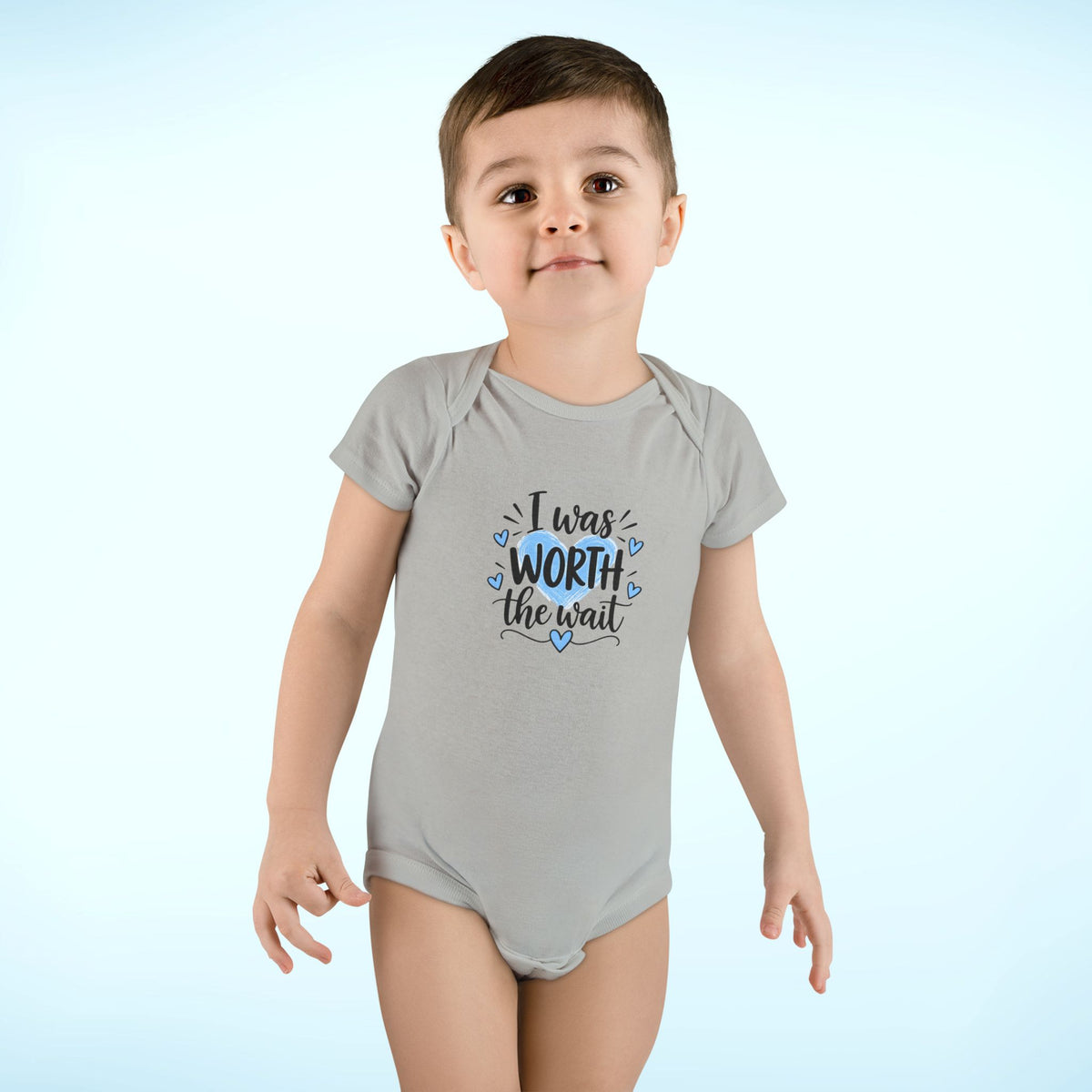 Infant / Toddler Onesie® - I was worth the wait (boy)