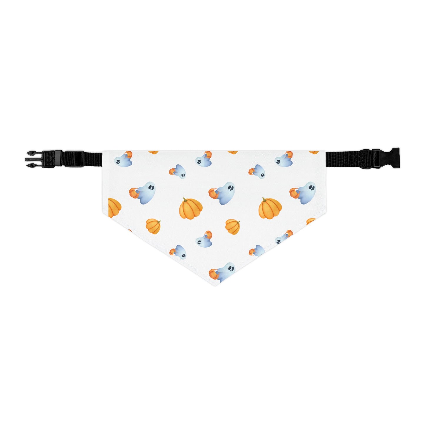Pet Bandana Collar: Pumpkins & Ghosts