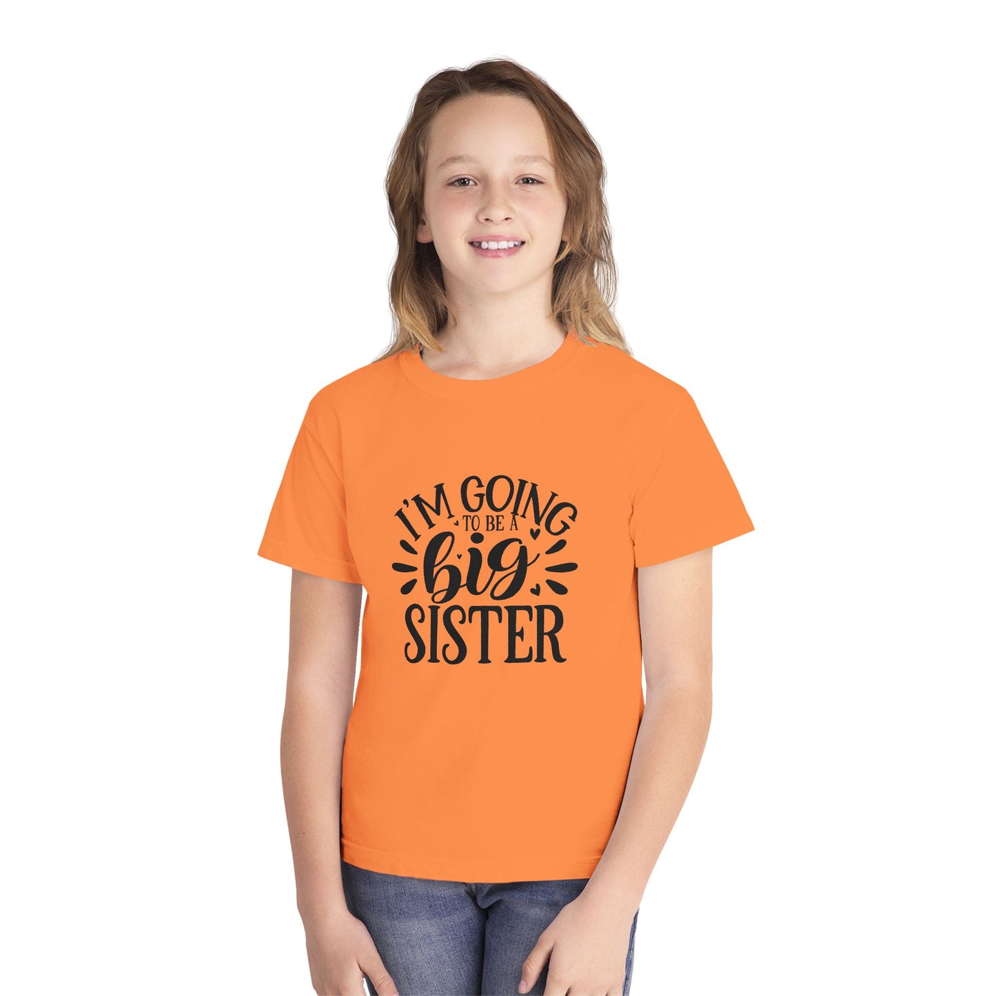 Youth Midweight TeeA: Big sister tshirt