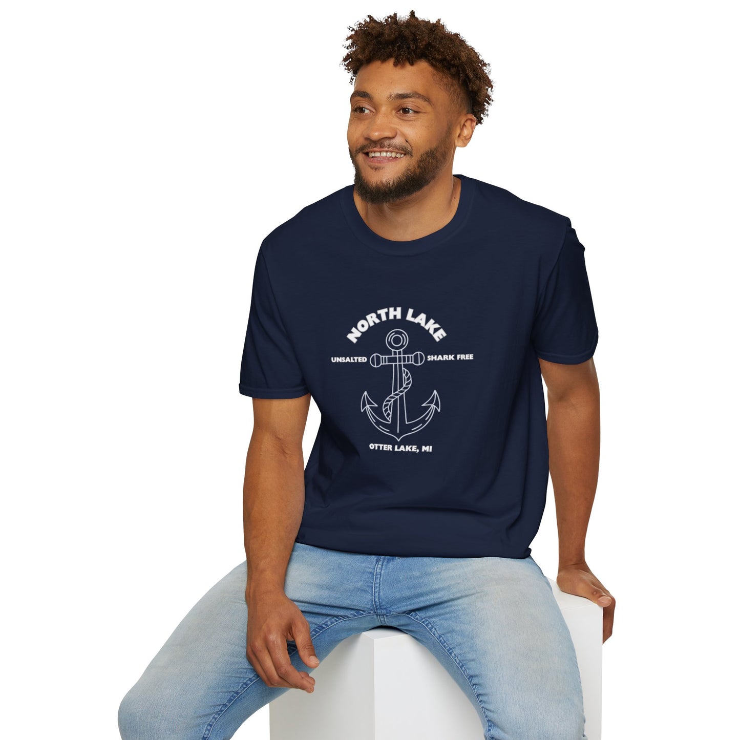 North Lake T-Shirt - Anchor Graphic