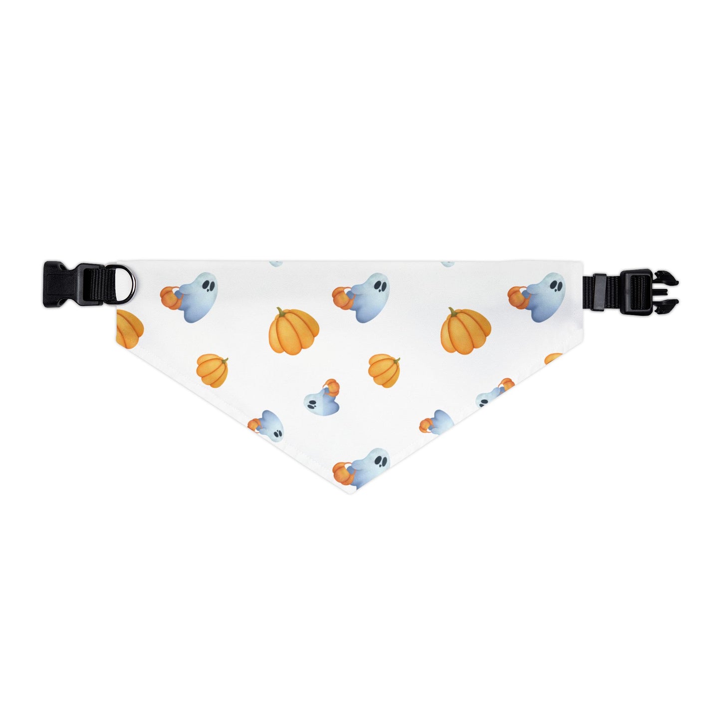 Pet Bandana Collar: Pumpkins & Ghosts