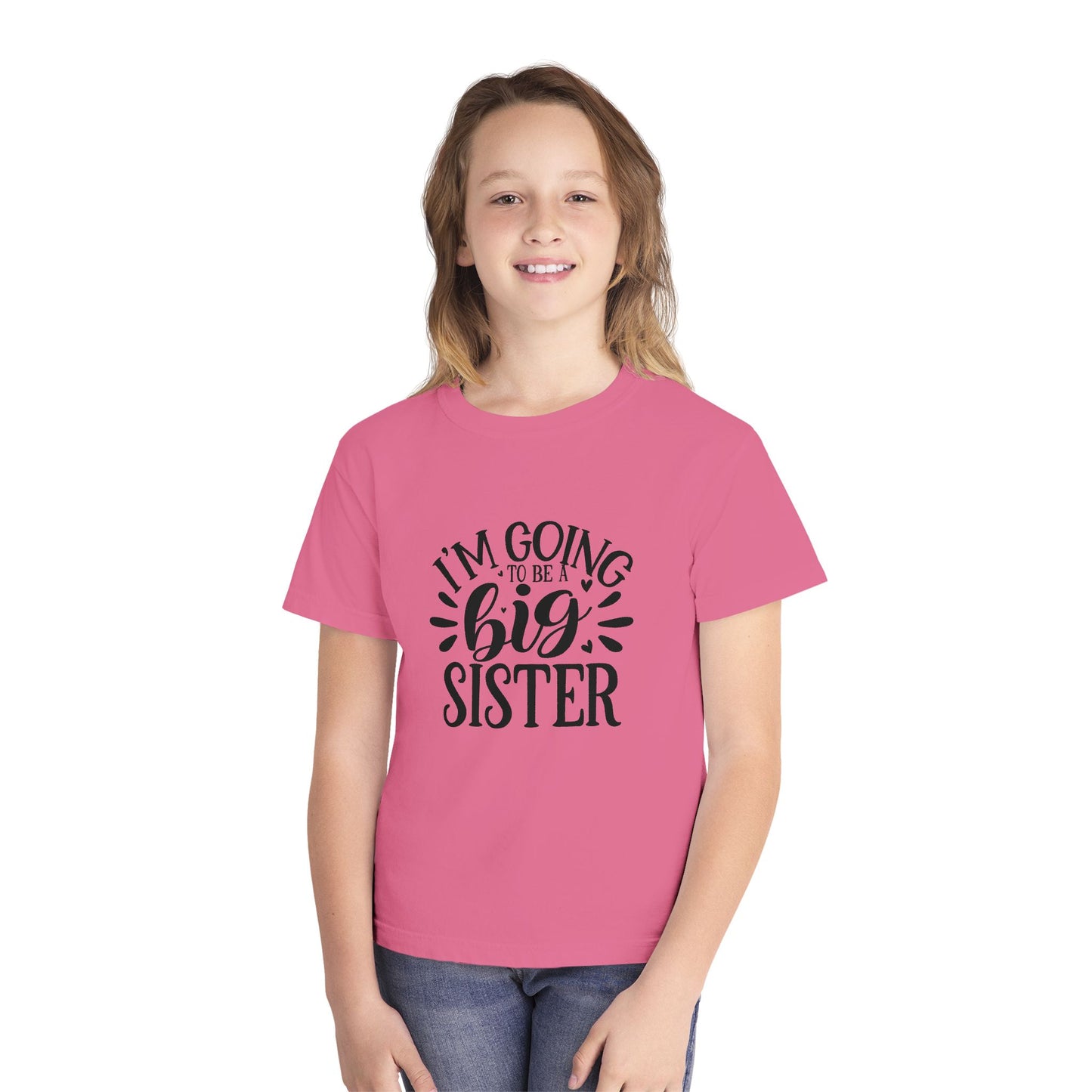 Youth Midweight TeeA: Big sister tshirt
