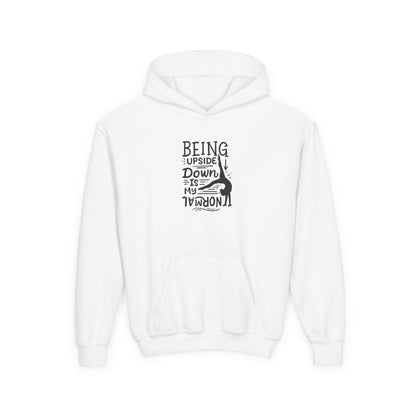 Girls Gymnastics (Hoodie) — Gymnastics — Being Upside Down Is My Normal