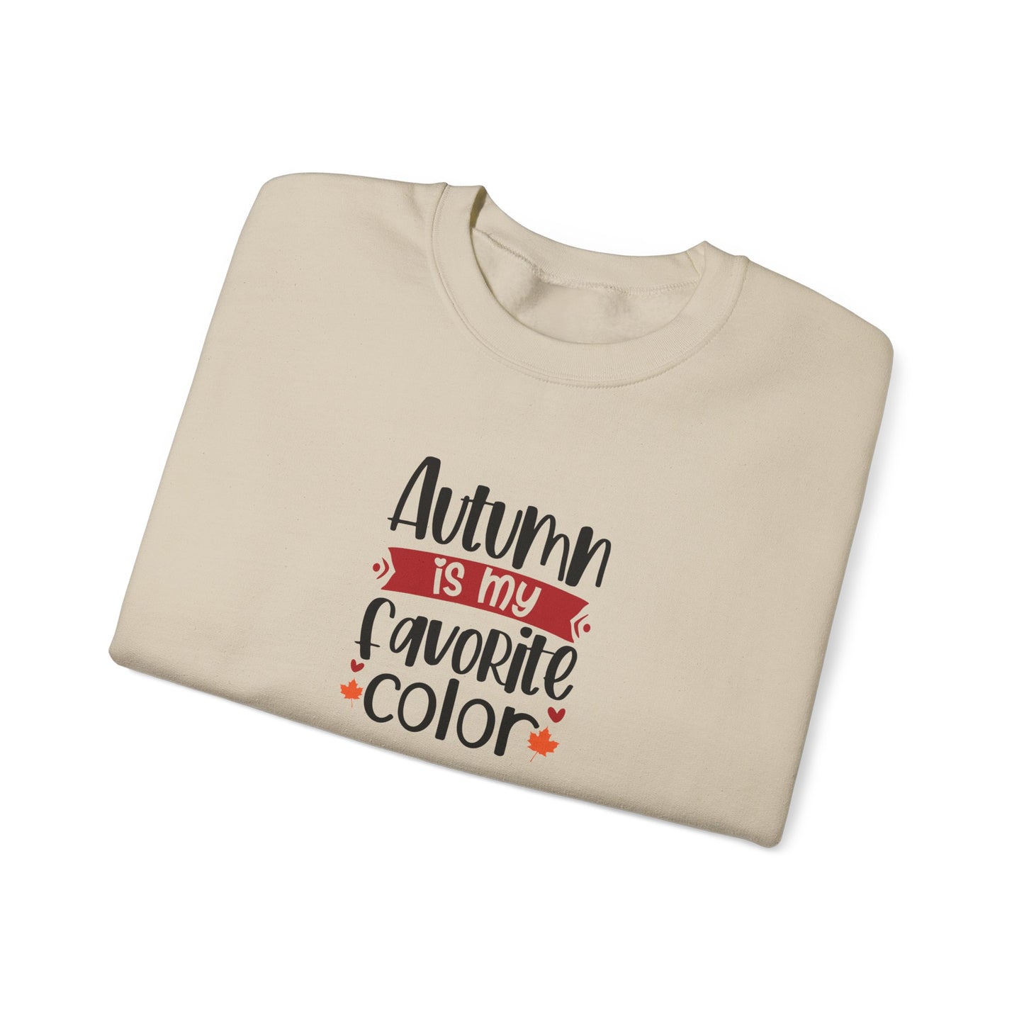 Unisex Heavy Blend™ Crewneck Sweatshirt: Autumn is my favorite color