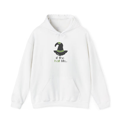Unisex Heavy Weight Sweatshirt (Hoodie) - Halloween - If the Hat fits