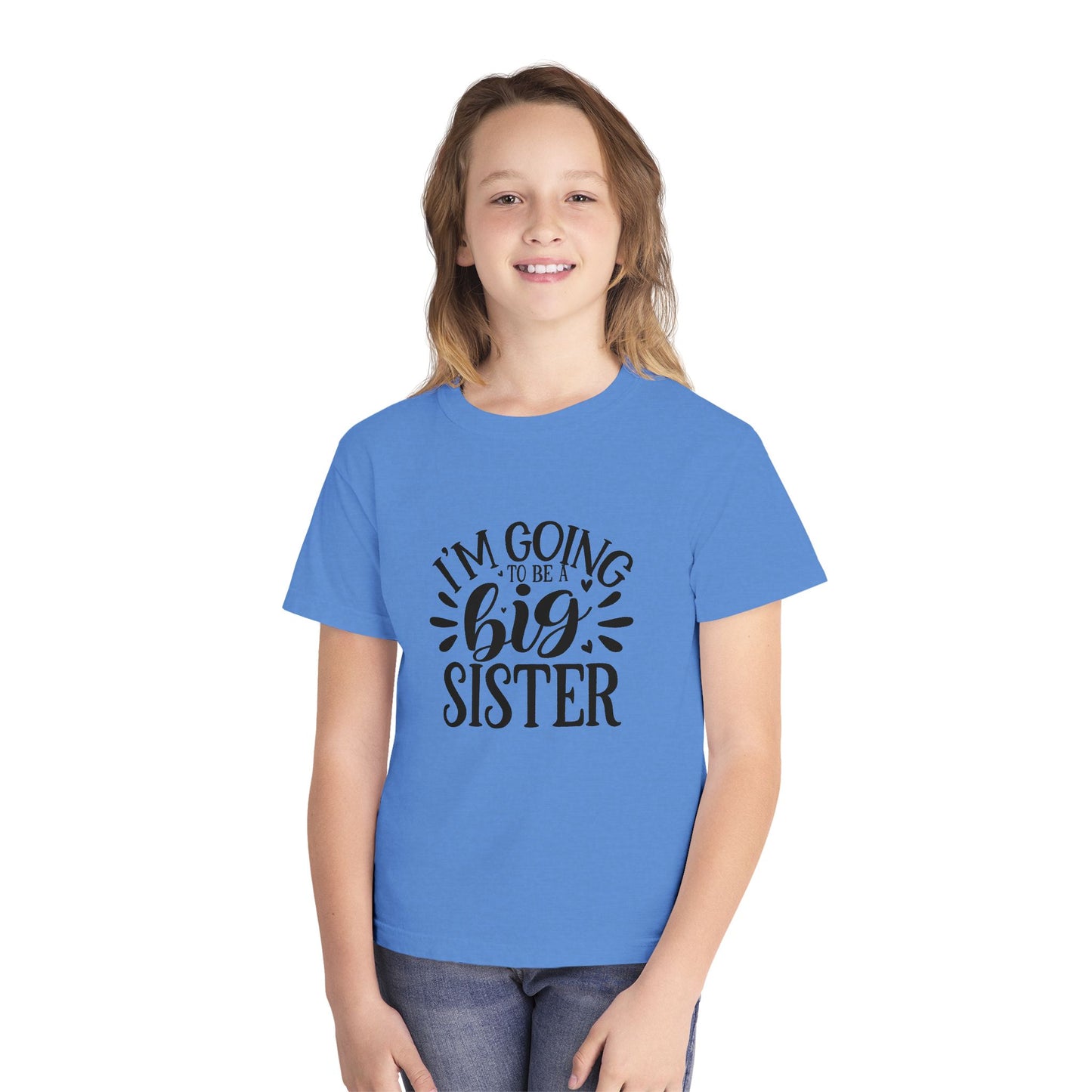 Youth Midweight TeeA: Big sister tshirt