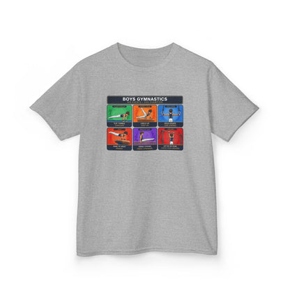 Boys Gymnastics T-Shirt | Six Events One Champion Shirt | Male Gymnast Gift