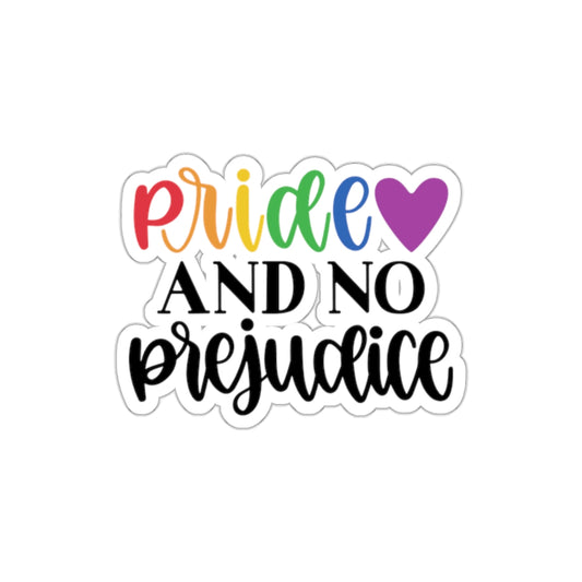 Kiss-Cut Stickers-Pride and no prejudice