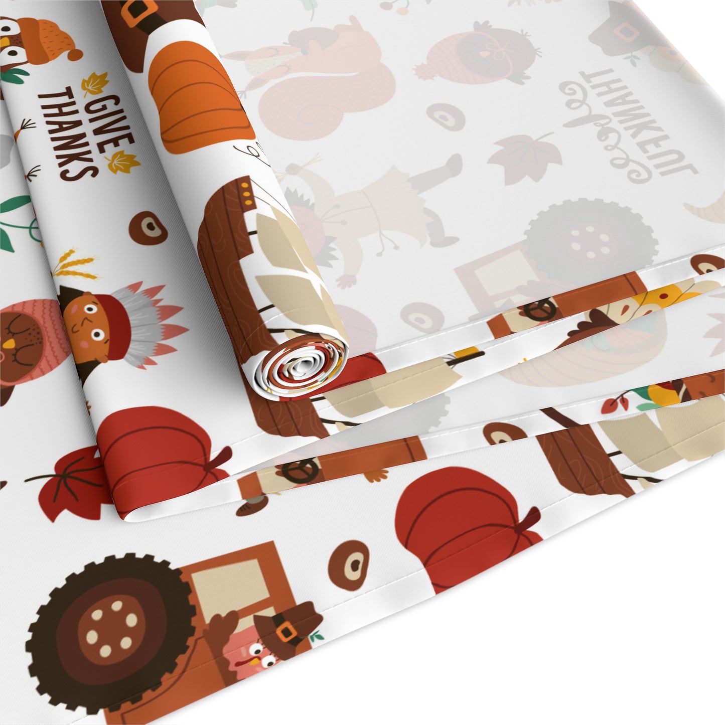 Table Runner — Thanksgiving Pilgrims