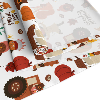Table Runner — Thanksgiving Pilgrims