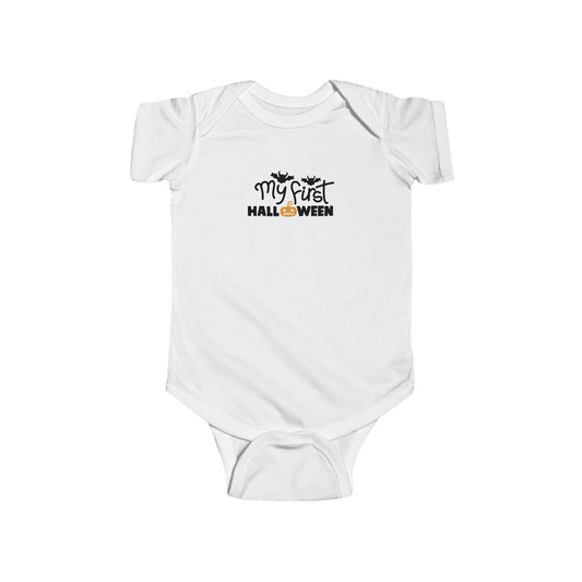 Infant Fine Jersey Onesie: My first Halloween 1