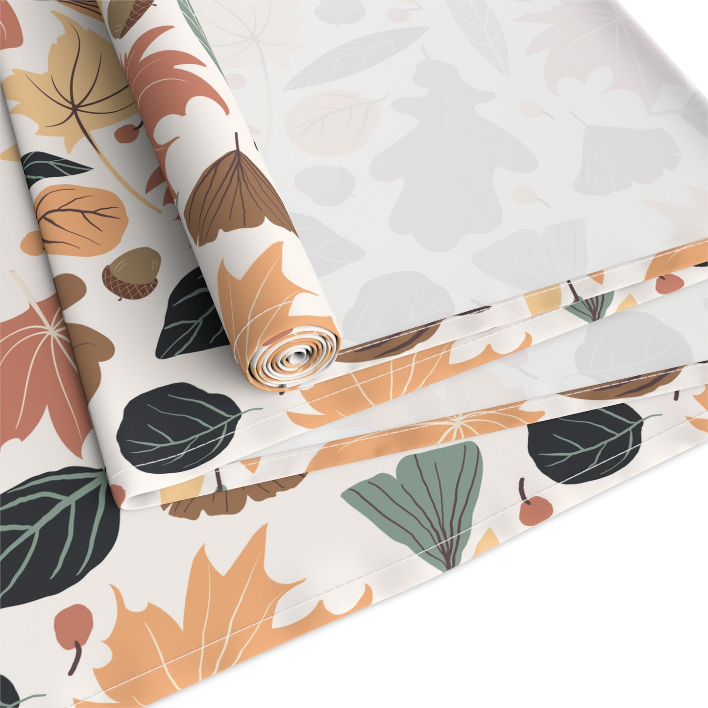Table Runner (Cotton, Poly): Fall leaves