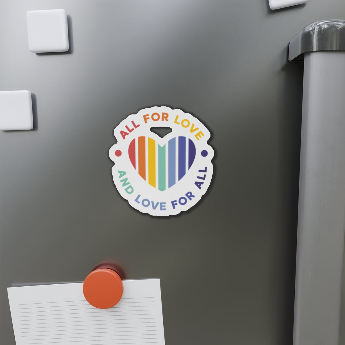 Die-Cut Magnet: All For Love 1
