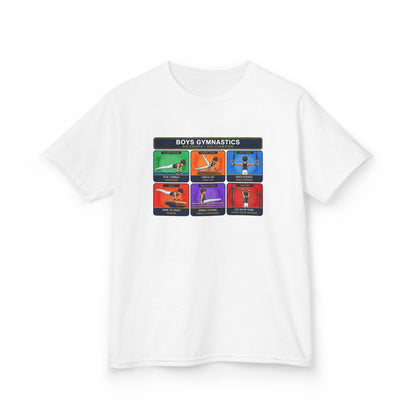 Boys Gymnastics T-Shirt | Six Events One Champion Shirt | Male Gymnast Gift