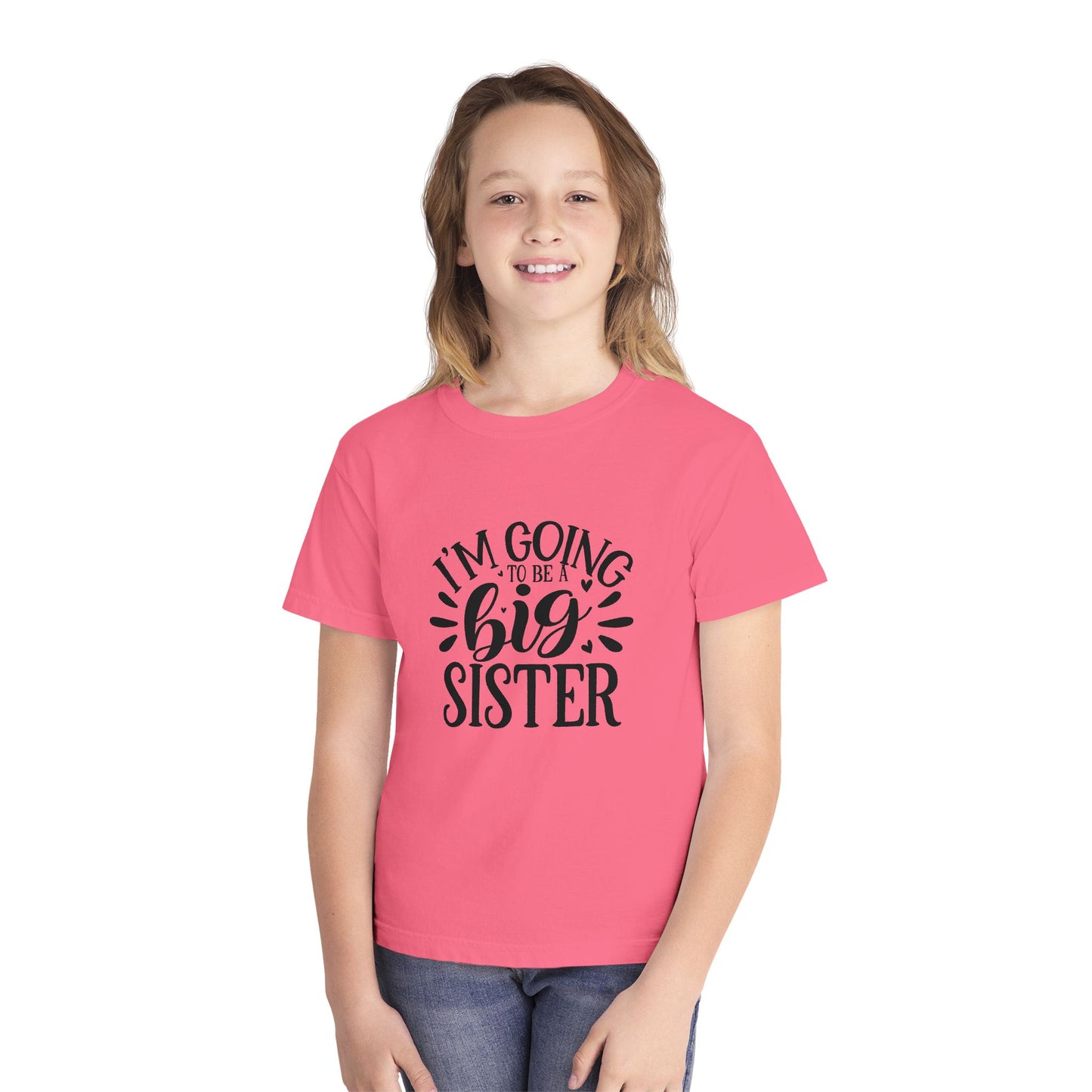 Youth Midweight TeeA: Big sister tshirt