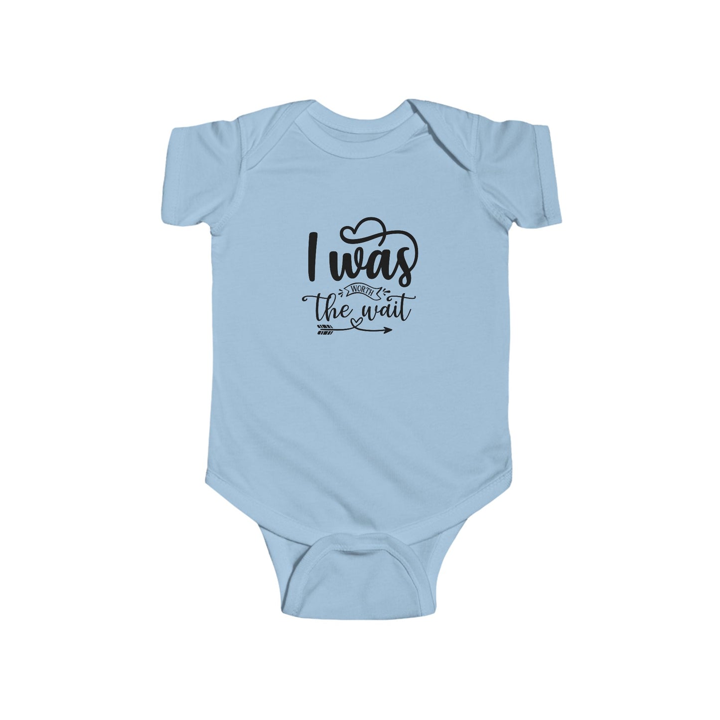 Infant Fine Jersey Onesie: Worth the wait onesie