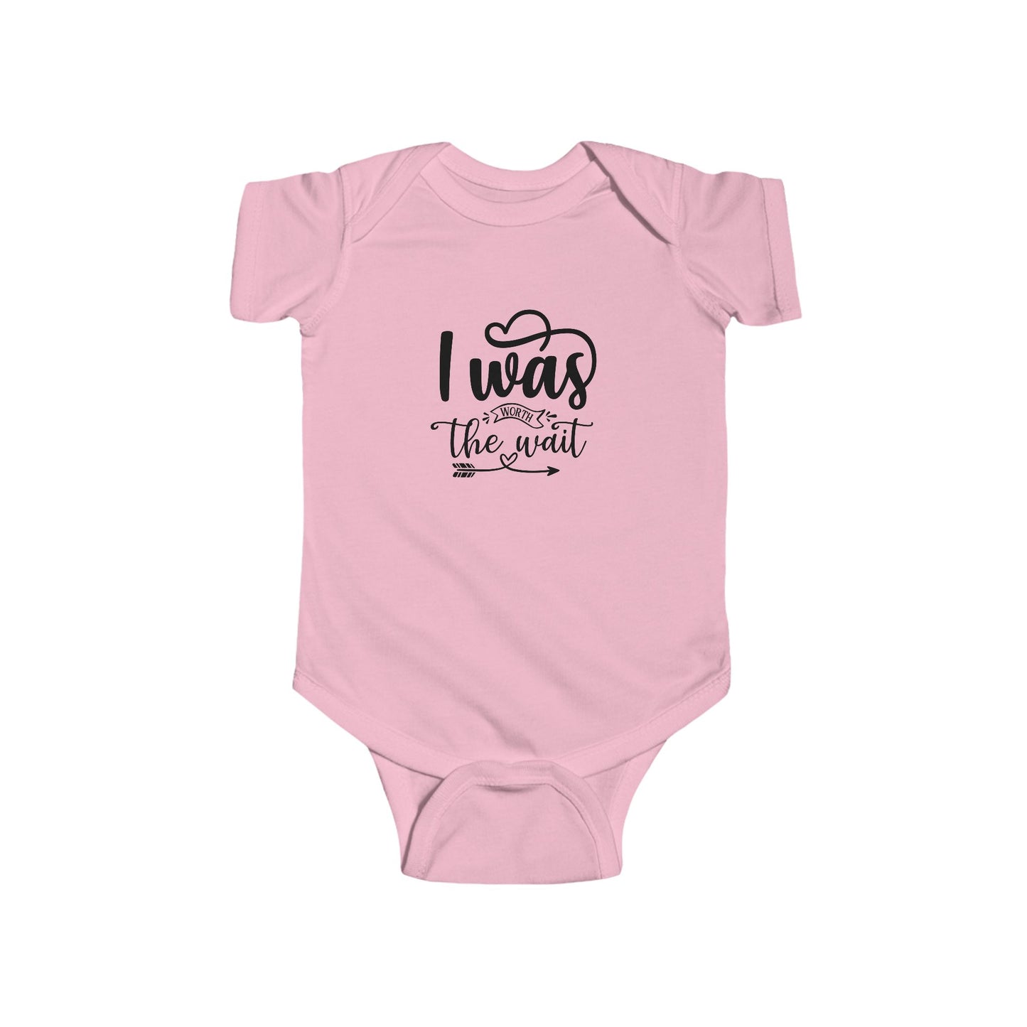 Infant Fine Jersey Onesie: Worth the wait onesie
