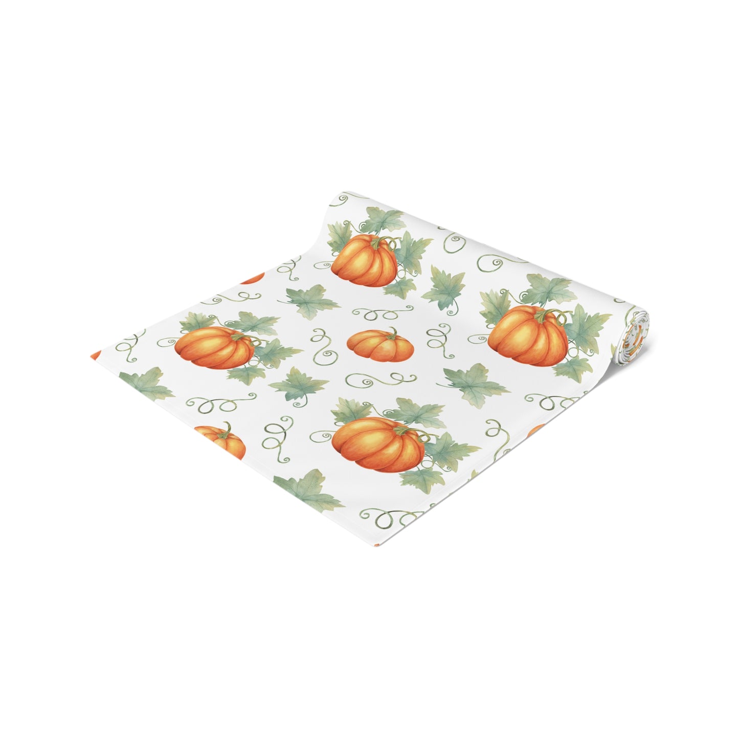 Table Runner (Cotton, Poly): Pumpkins