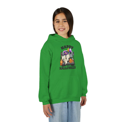 Youth Sweatshirt (Hoodie) - Halloween - Trunk or Treat, Happy Halloween
