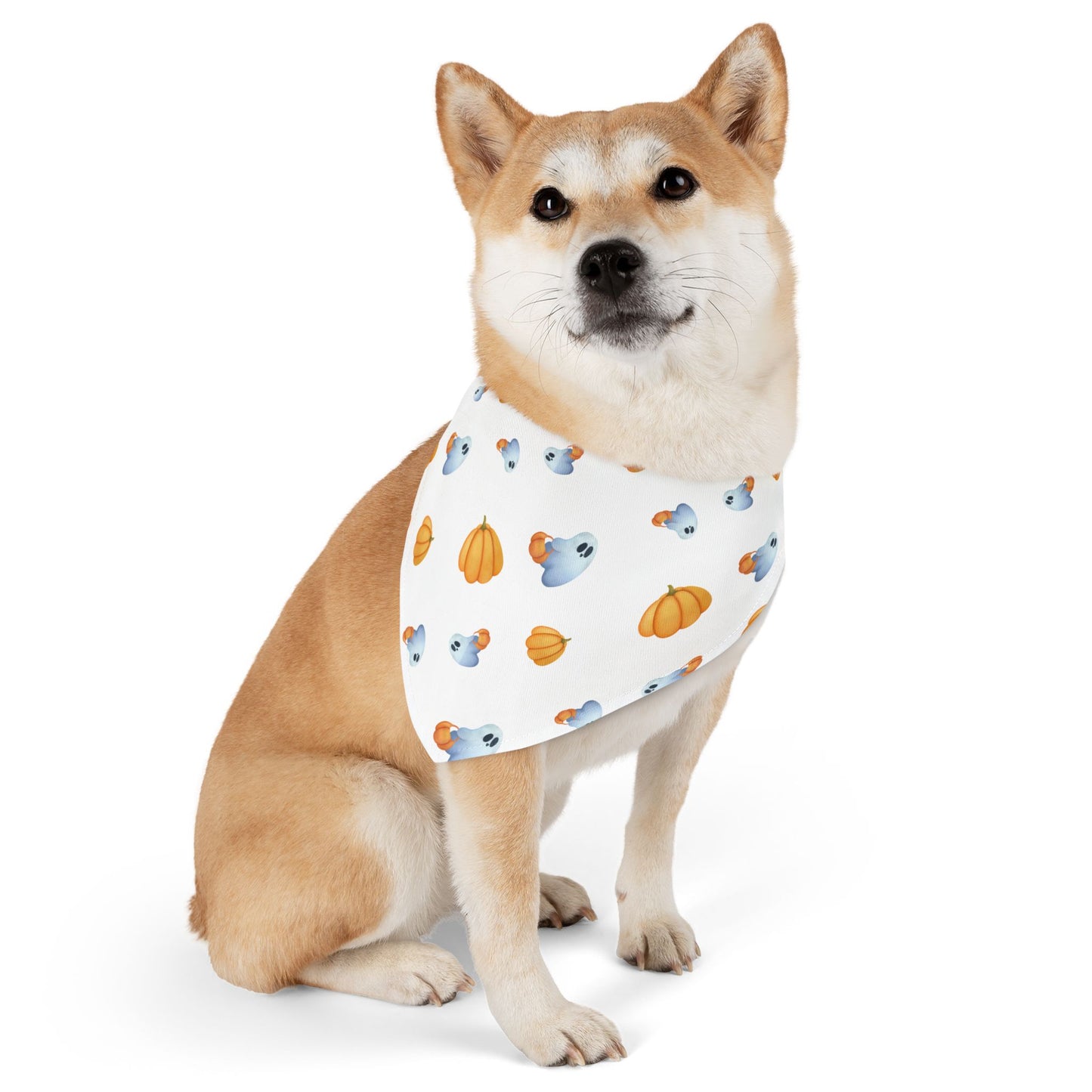 Pet Bandana Collar: Pumpkins & Ghosts