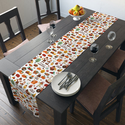 Table Runner — Thanksgiving Pilgrims