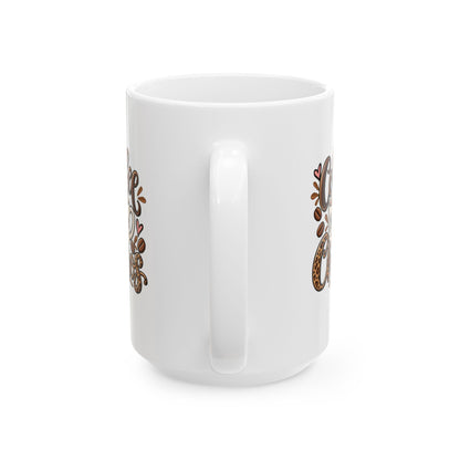 Ceramic Mug (11oz, 15oz) — Coffee before chaos