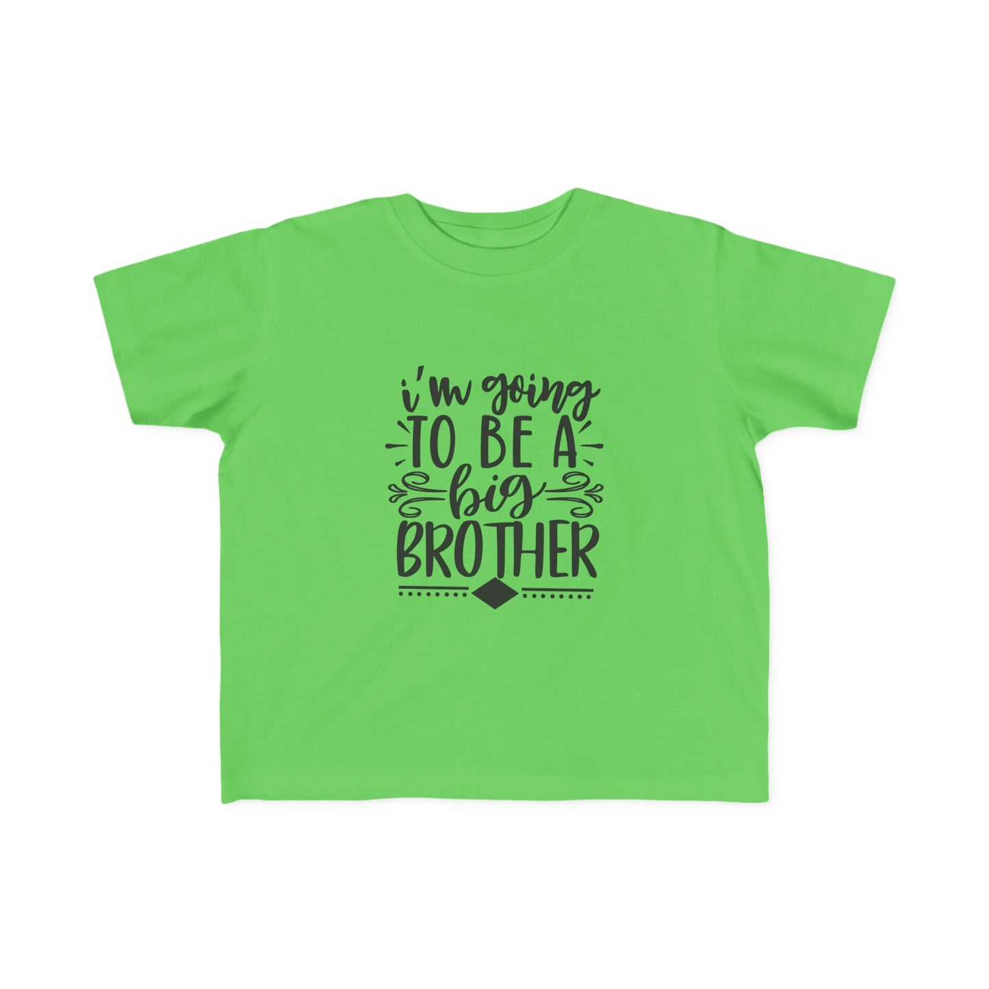 Toddler's Fine Jersey Tee: Big brother tshirt