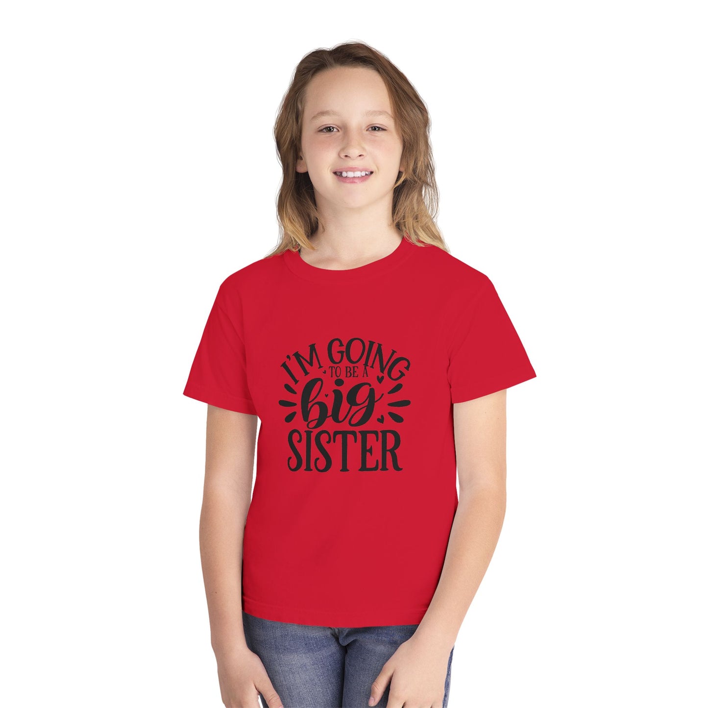 Youth Midweight TeeA: Big sister tshirt