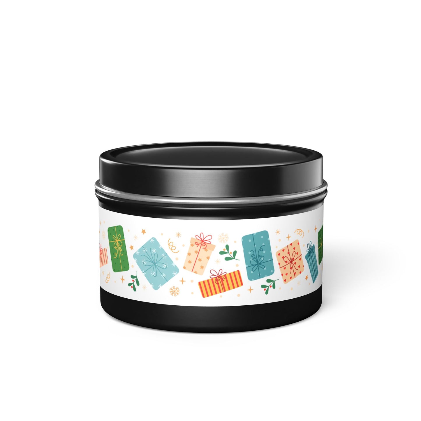 Tin Candles: Christmas packages