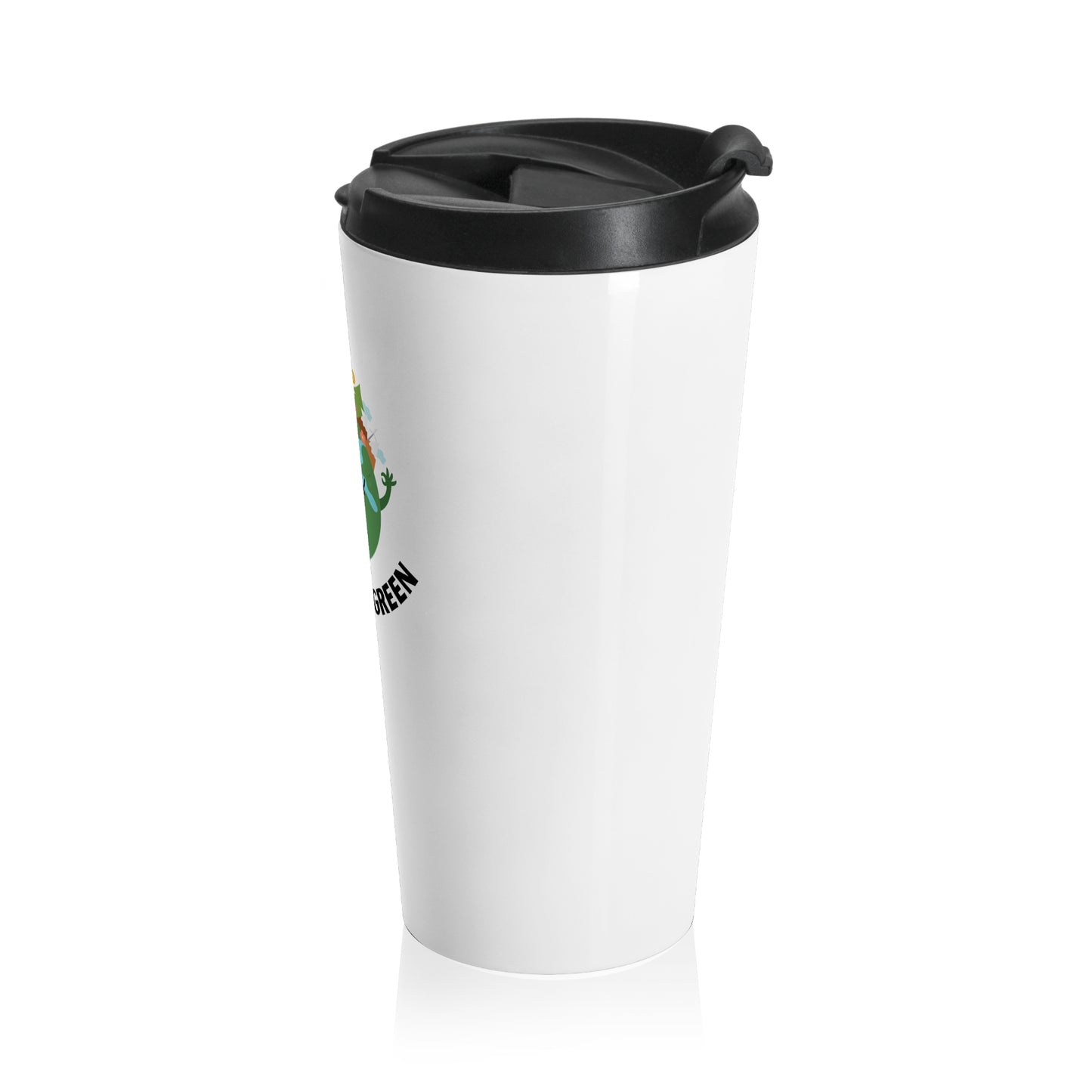 Stainless Steel Travel Mug: Keeping it Green!