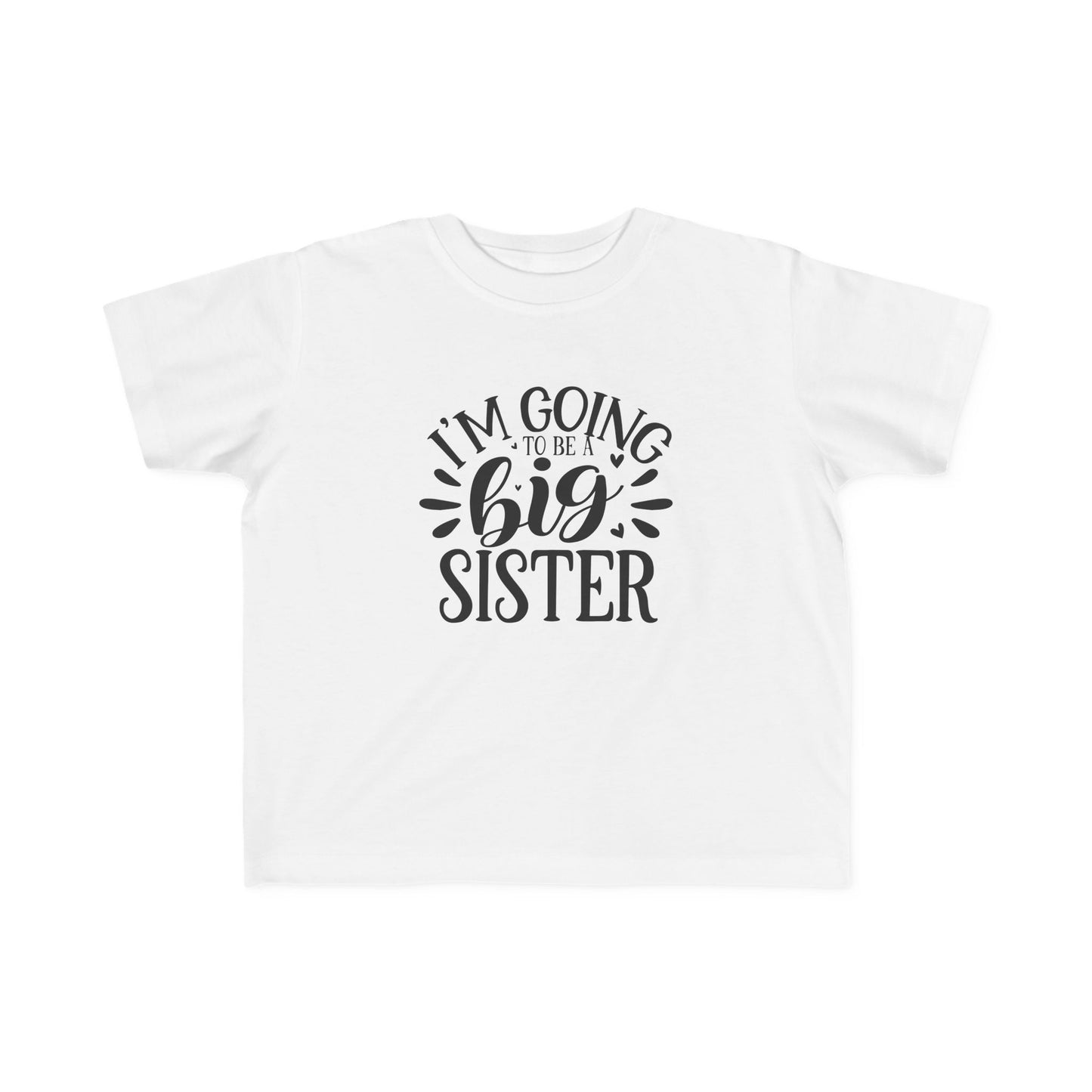 Toddler's Fine Jersey T-shirt: Big sister tshirt