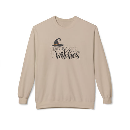 Unisex Heavy Blend Sweatshirt (Crewneck) - Halloween - What's Up Witches?