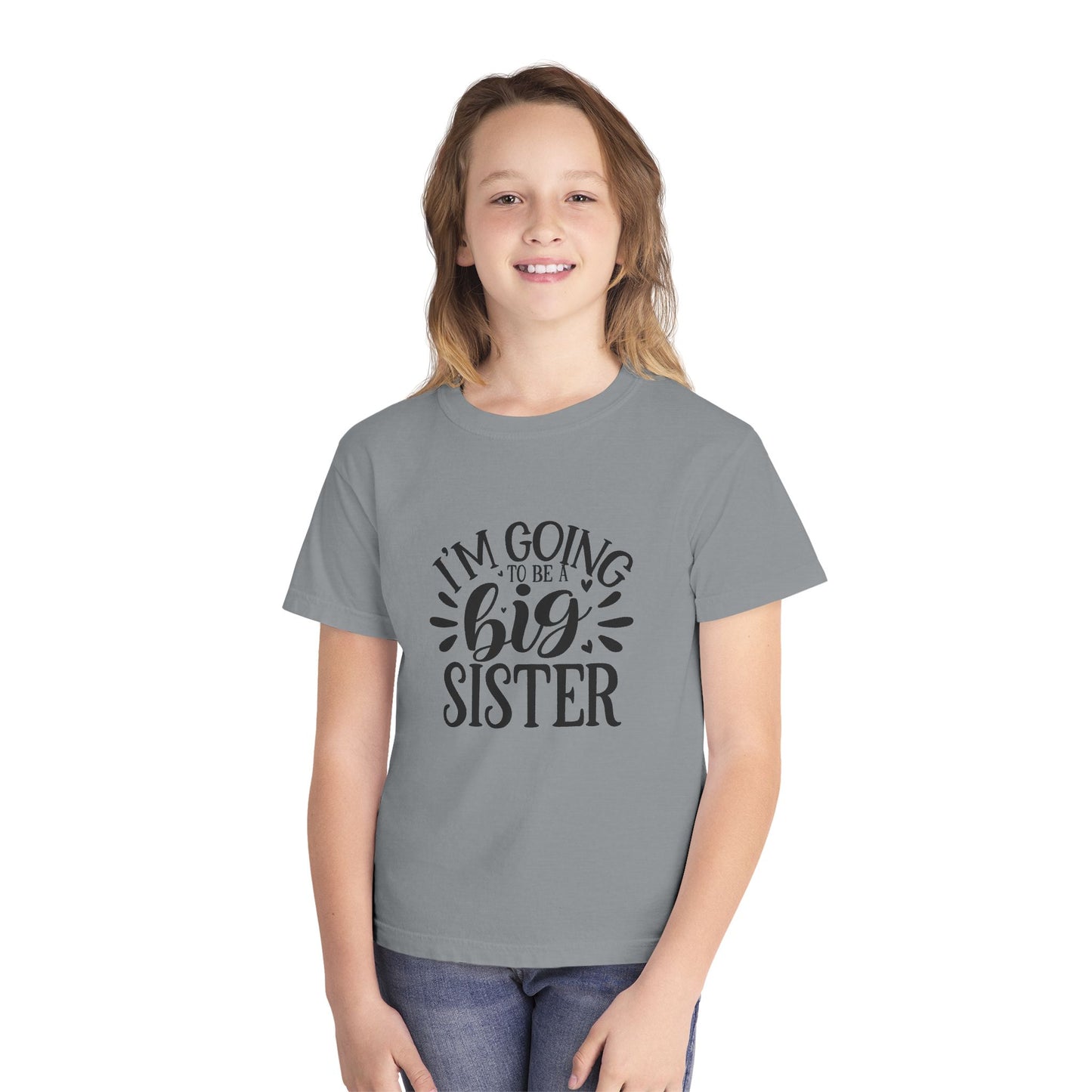 Youth Midweight TeeA: Big sister tshirt