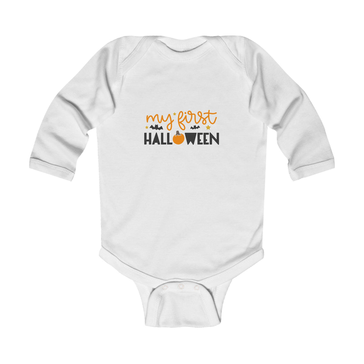 Infant Long-sleeved Onesie - Halloween - My First Halloween 2
