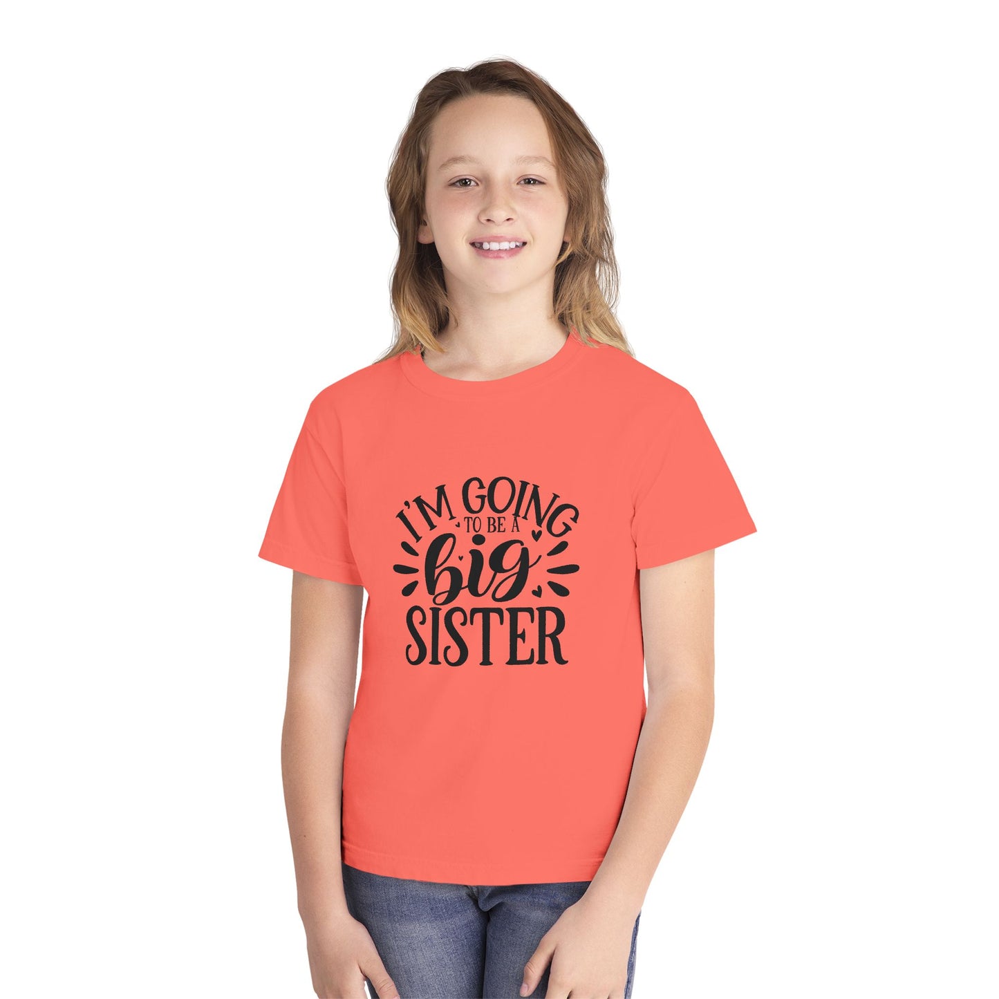 Youth Midweight TeeA: Big sister tshirt