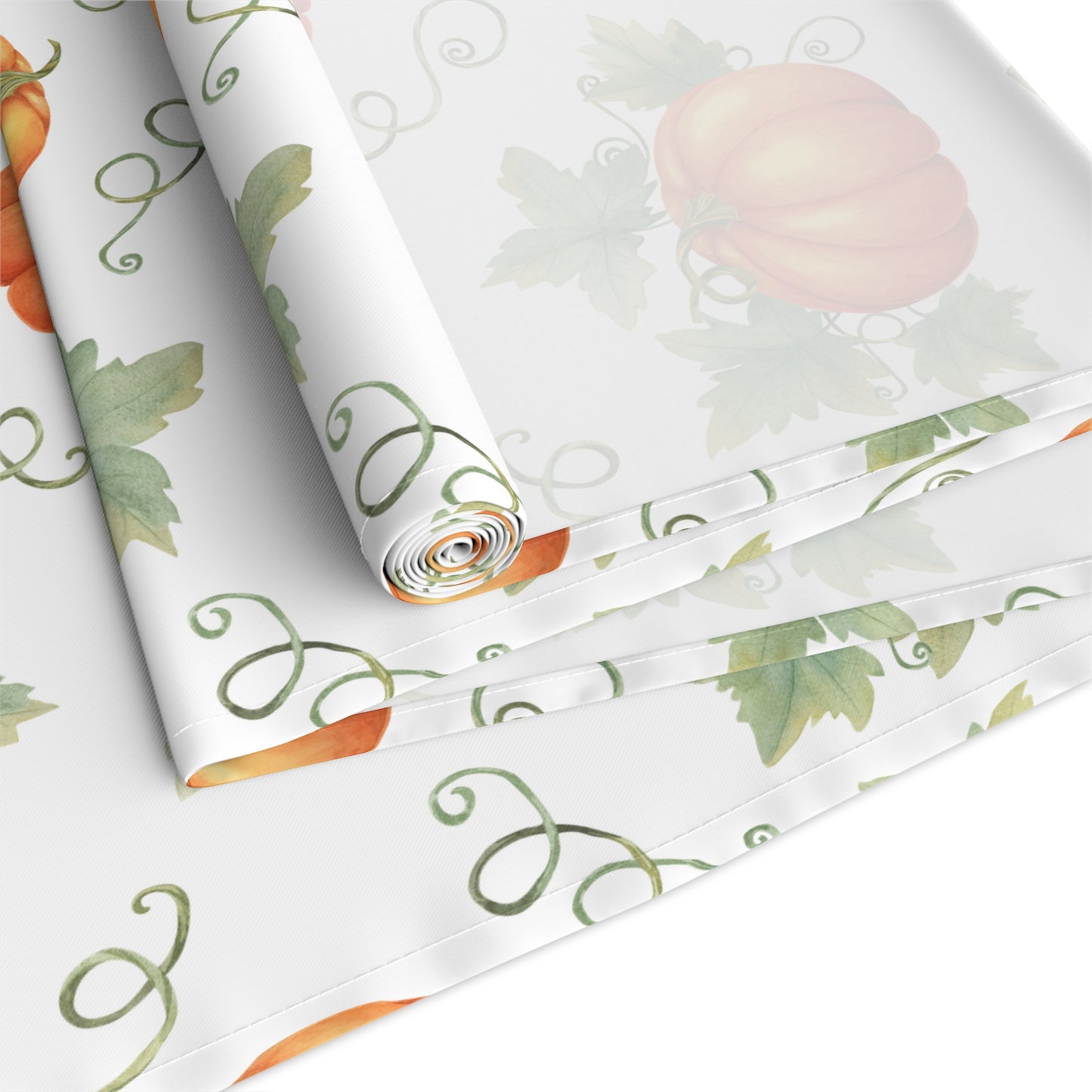 Table Runner (Cotton, Poly): Pumpkins