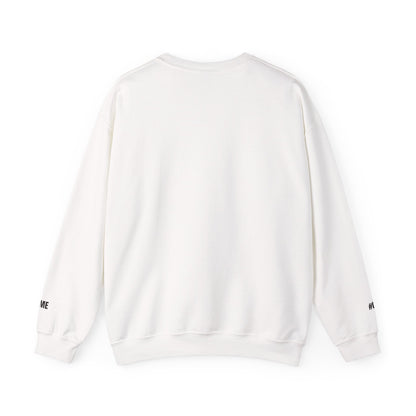 Hockey Mom Sweatshirt (Crewneck) — Personalized Player Name & Number | Travel Hockey Gift