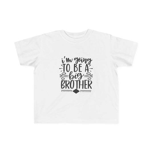 Toddler's Fine Jersey Tee: Big brother tshirt