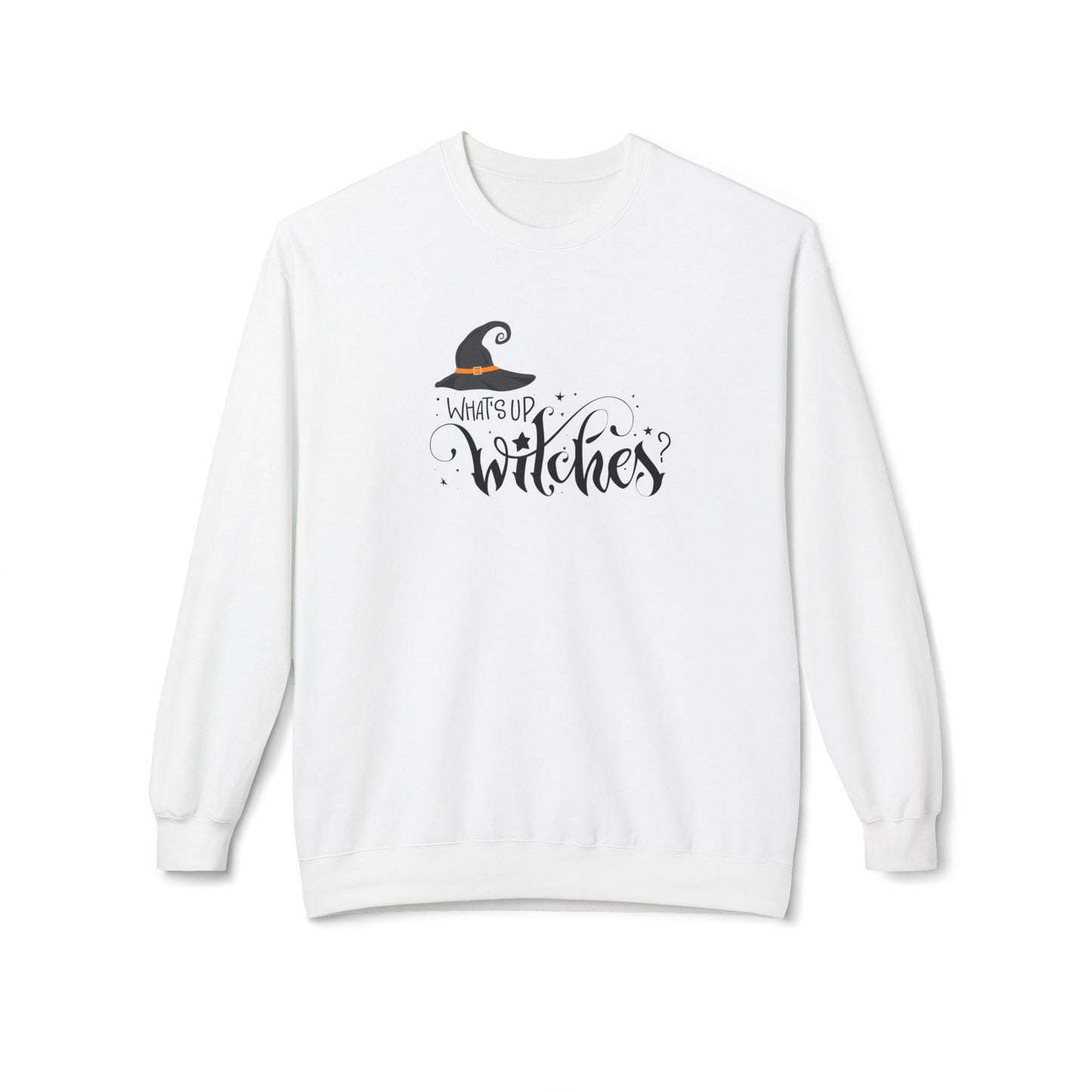 Unisex Heavy Blend Sweatshirt (Crewneck) - Halloween - What's Up Witches?