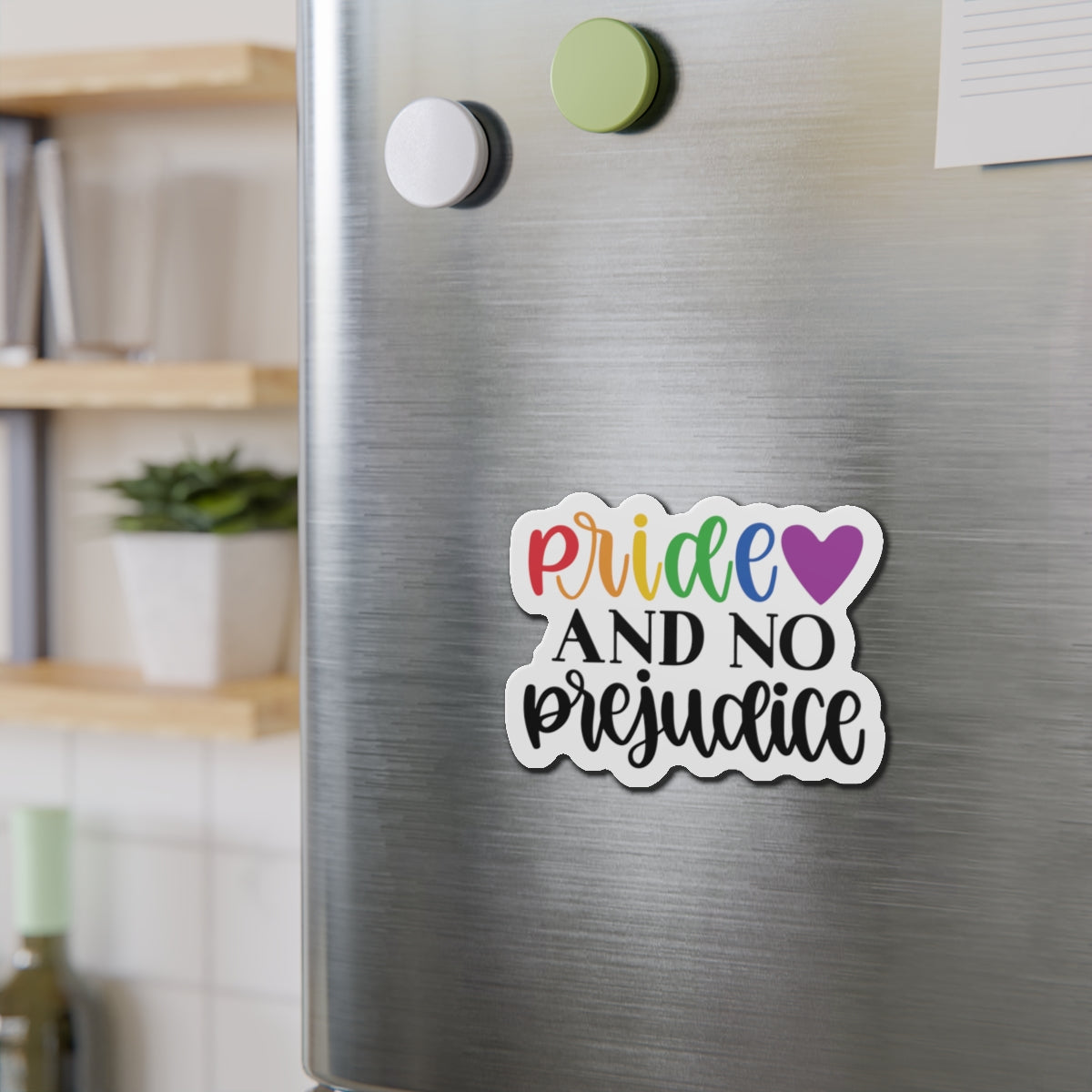 Die-Cut Magnet: Pride and No Prejudice