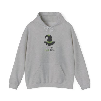 Unisex Heavy Weight Sweatshirt (Hoodie) - Halloween - If the Hat fits