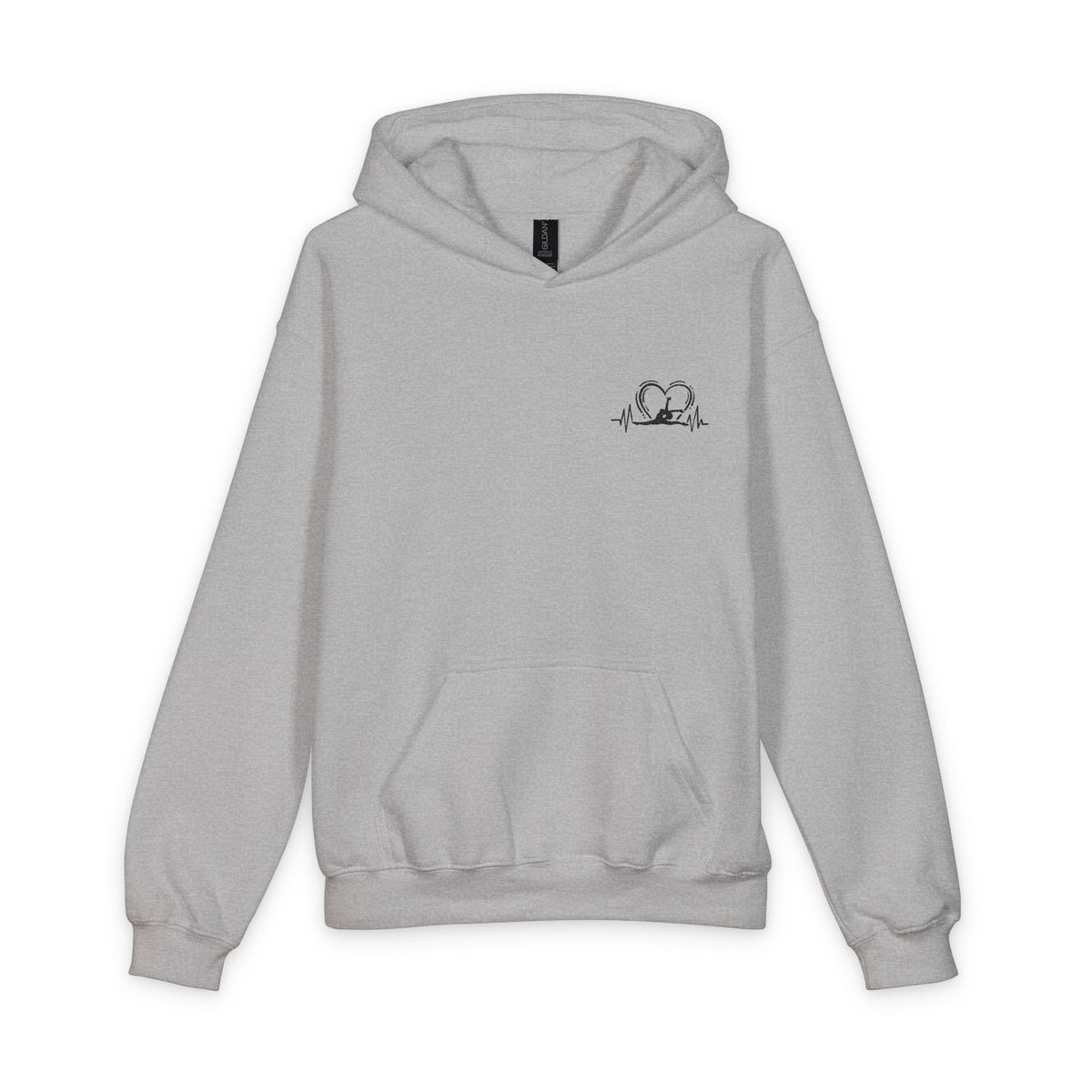 Youth Sweatshirt (Hoodie) - Gymnastics - Heartbeat