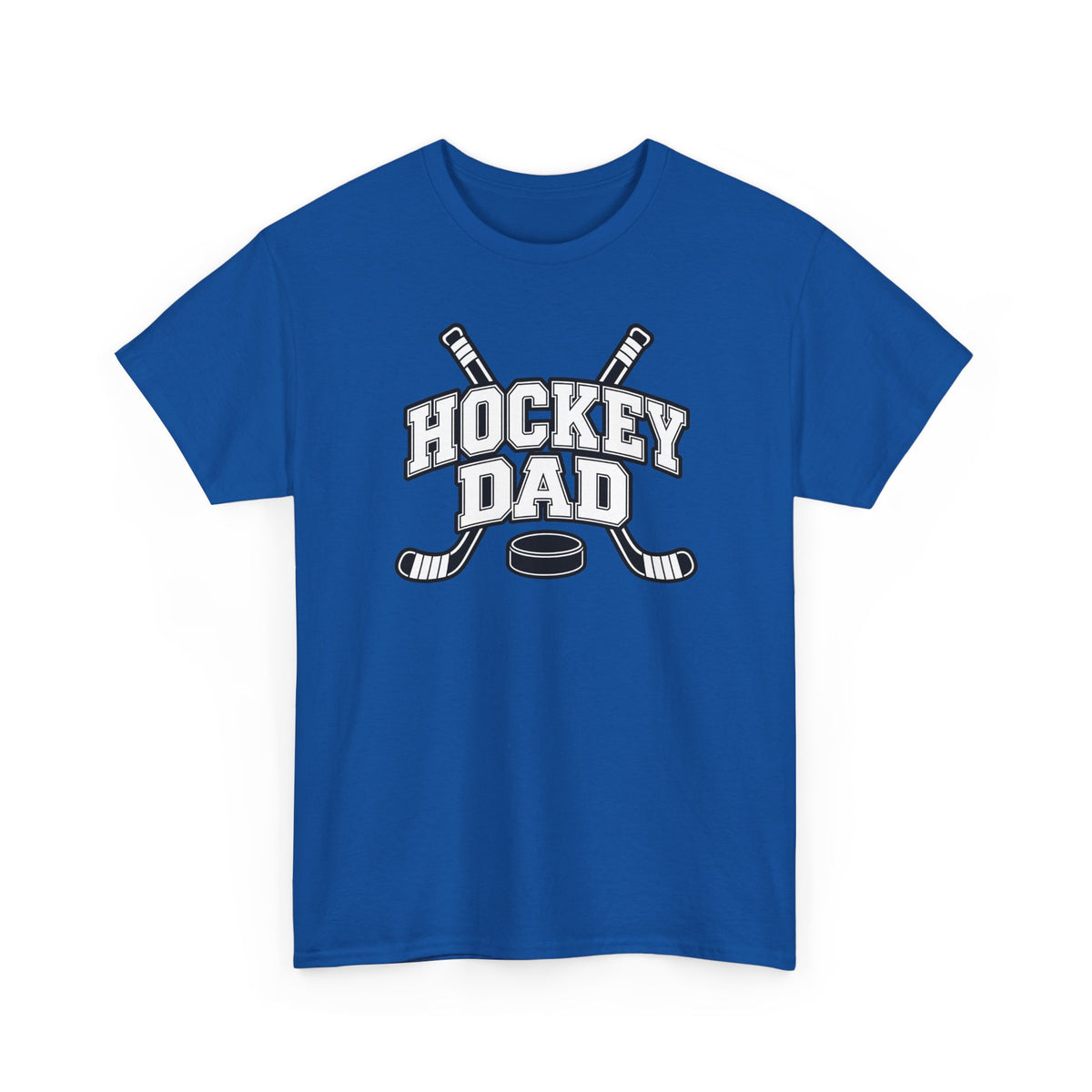 Hockey Dad T-Shirt — Personalized Player Name & Number | Travel Hockey Gift