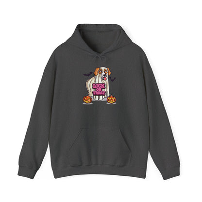 Unisex Heavy Blend Sweatshirt (Hoodie) - Halloween - Lick or Treat Dog Graphic