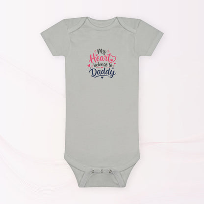 Infant / Toddler Onesie® - My Heart belongs to Daddy