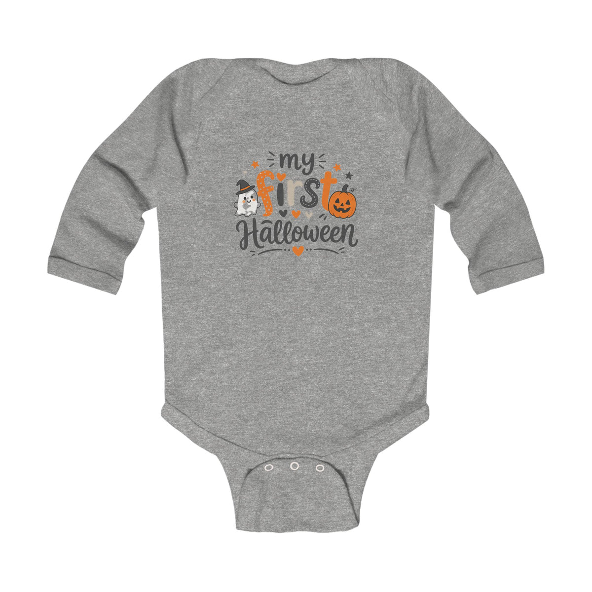Infant Long-sleeved Onesie - Halloween - My First Halloween