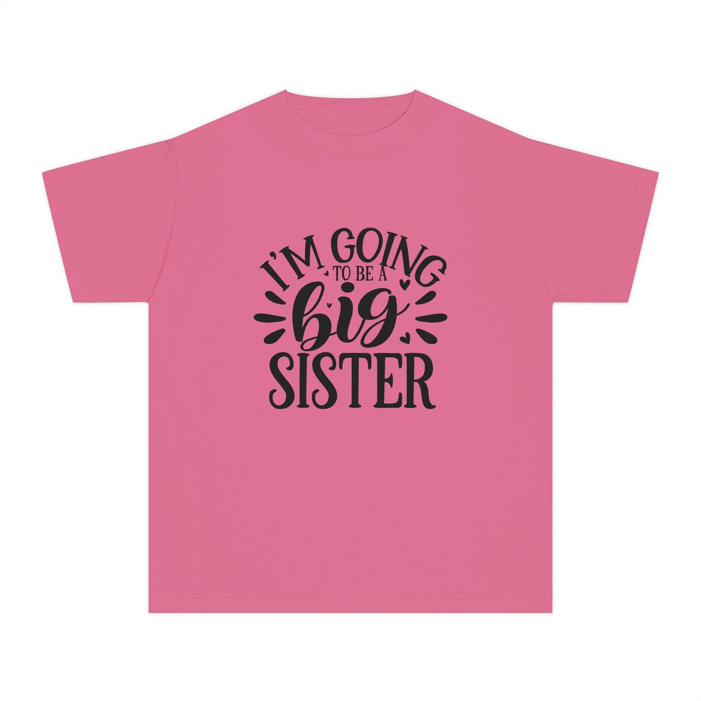 Youth Midweight TeeA: Big sister tshirt